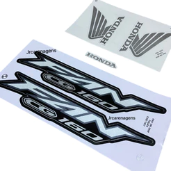 KIT ADESIVOS FAN 160 2022/20223 COMPLETO MOD. ORIGINAL