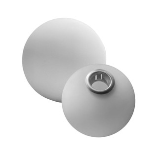 Globo De Vidro Rosca 10 cm Fosco branco Leitoso e Esfera Para Pendente luminária ou lustres de teto