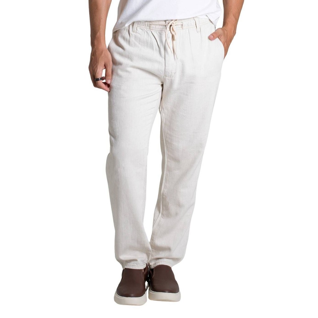 Calça Linho Sawary Relaxed - 279430 - Men Clothes