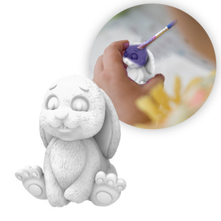 Kit Peça Em Gesso Coelho Coelhinho Páscoa 5cm | Decoração, Lembrancinha, Pintura, Aula Artes em Oferta na Shopee