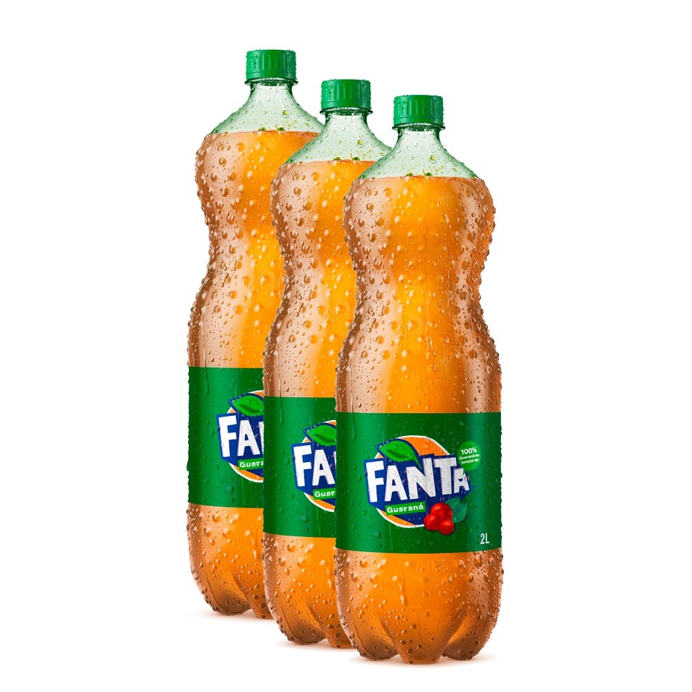 Kit 3 Refrigerante Fanta Guaraná Pet  2 Litros em Oferta na Shopee
