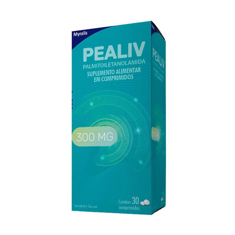 Suplemento Alimentar Pealiv 300mg 30 Comprimidos em Oferta na Shopee