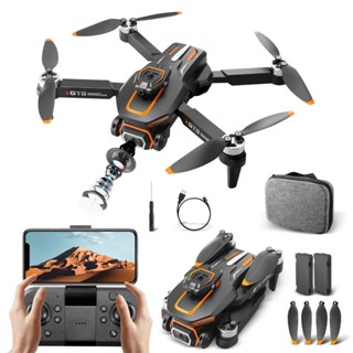 Drone profissional GT5 com motor sem escovas e câmara HD Wi-Fi FPV + 2 baterias em Oferta na Shopee