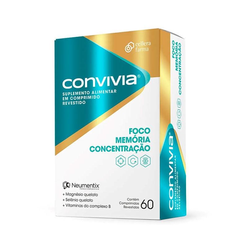 Suplemento Alimentar Convivia 60 Comprimidos Revestidos - Health