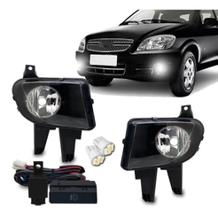 Kit Farol Milha Celta 2011 2012 2013 Prisma Bt Mod Original