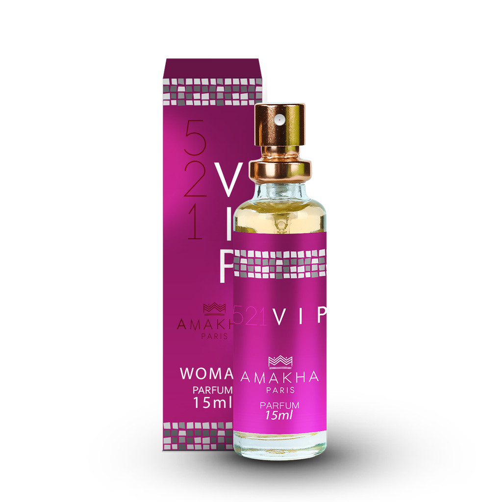 Deo Colônia Feminino 521 Vip 15ml - Amakha Paris em Oferta na Shopee