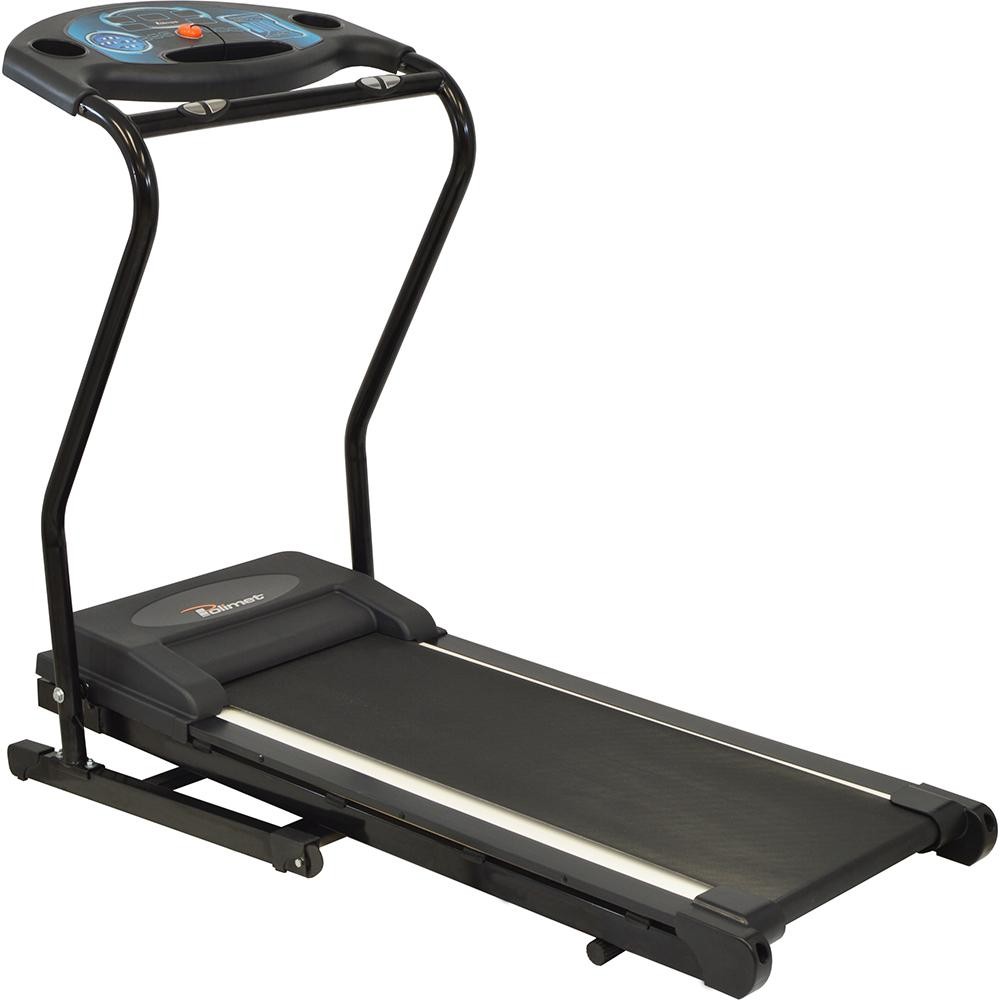 Esteira Elétrica Polimet EP-14K Dobrável Profissional Residencial Fitness BIVOLT Cor Preto