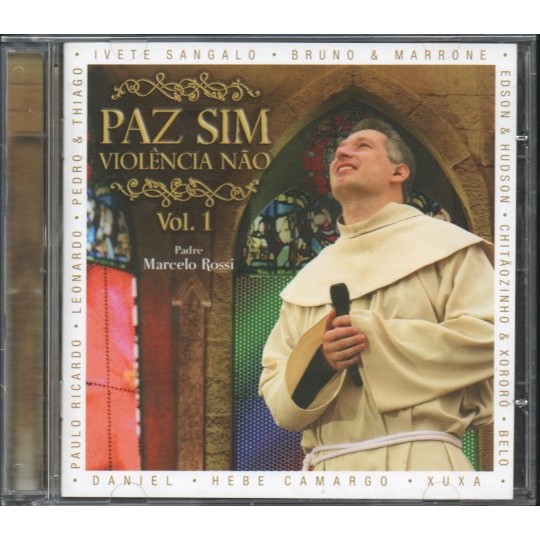 Padre Marcelo Rossi CD Paz Sim Violência Não Vol. 1