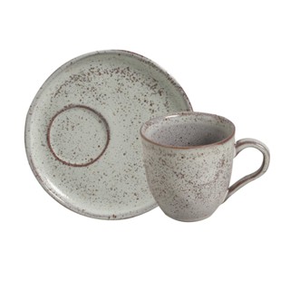 Conjunto com 6 Xícaras De Chá Orgânico 170ml com 6 Pires Descentralizado Pistache em Oferta na Shopee