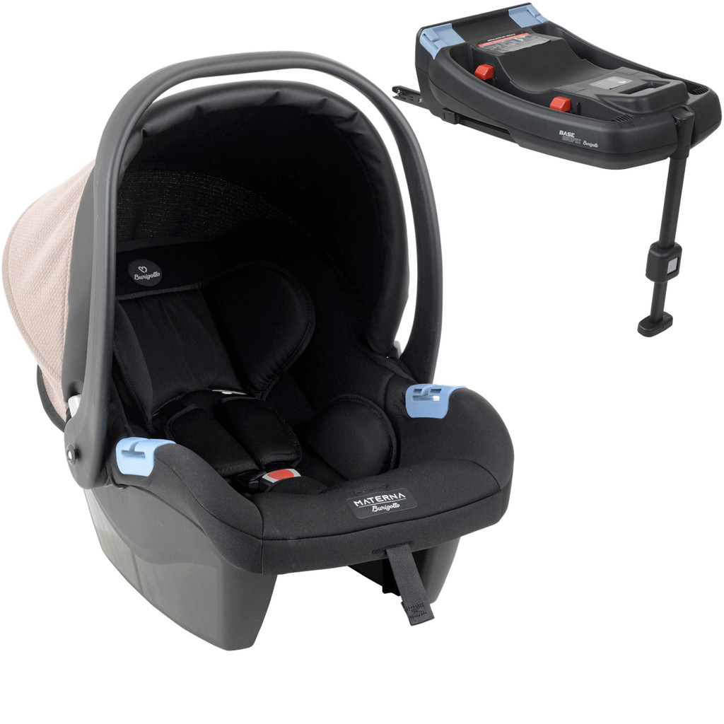 Cadeirinha para Carro com Base ISOFIX Burigotto Materna Capuccino em Oferta na Shopee