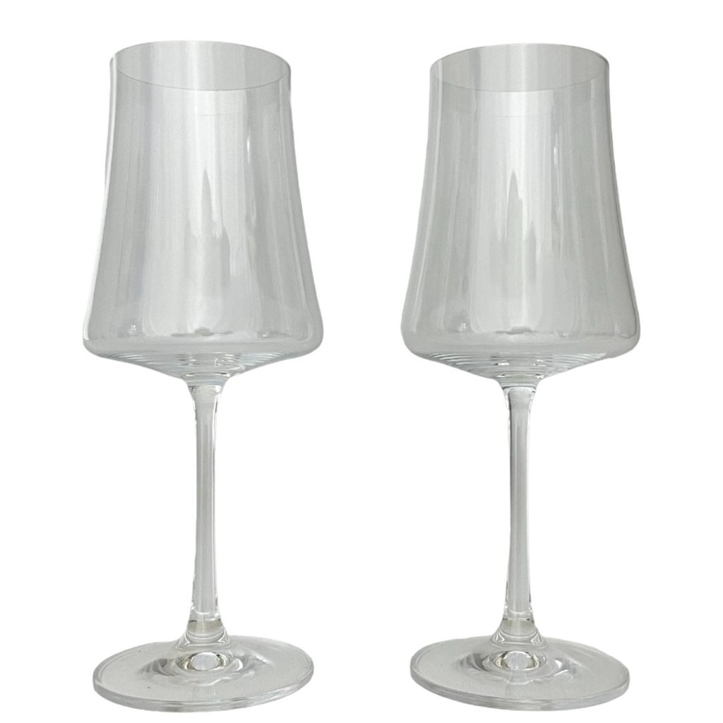 2 Unidades Taças Vinho Tinto em Cristal Bohemia 460ml Xtra