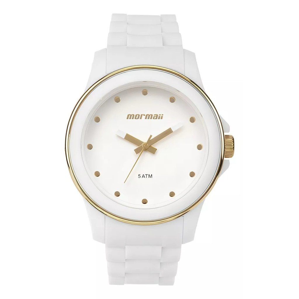 Relógio Mormaii Feminino Luau Branco - Mopc21jako/8b - Watches