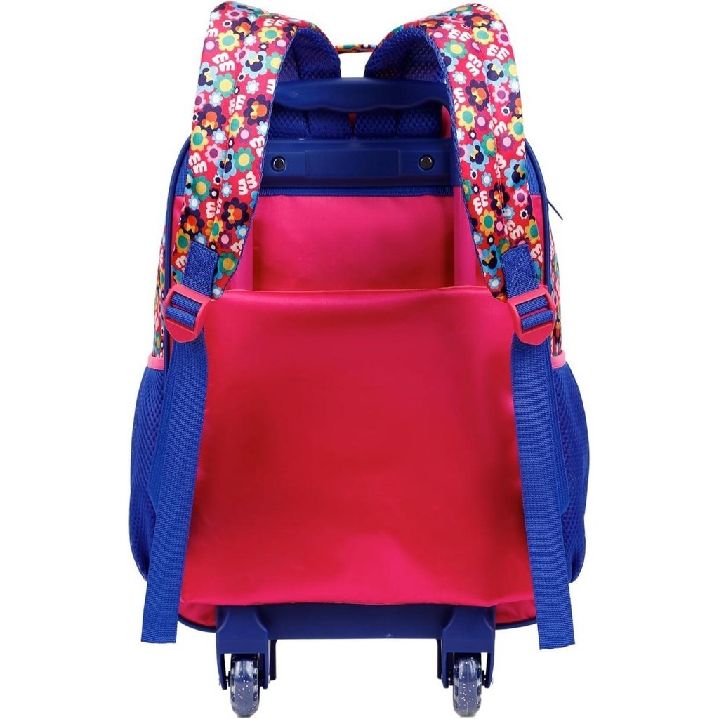 Mochila Escolar Minnie e Margarida Disney com Rodas - Xeryus
