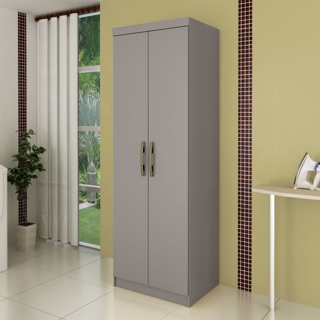 Armário Multiuso 2 Portas 5 Prateleiras Santos Mapi Móveis - Home & Living