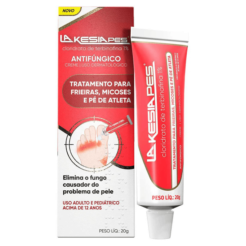 Creme Antifúngico Lakesia Pes 20g