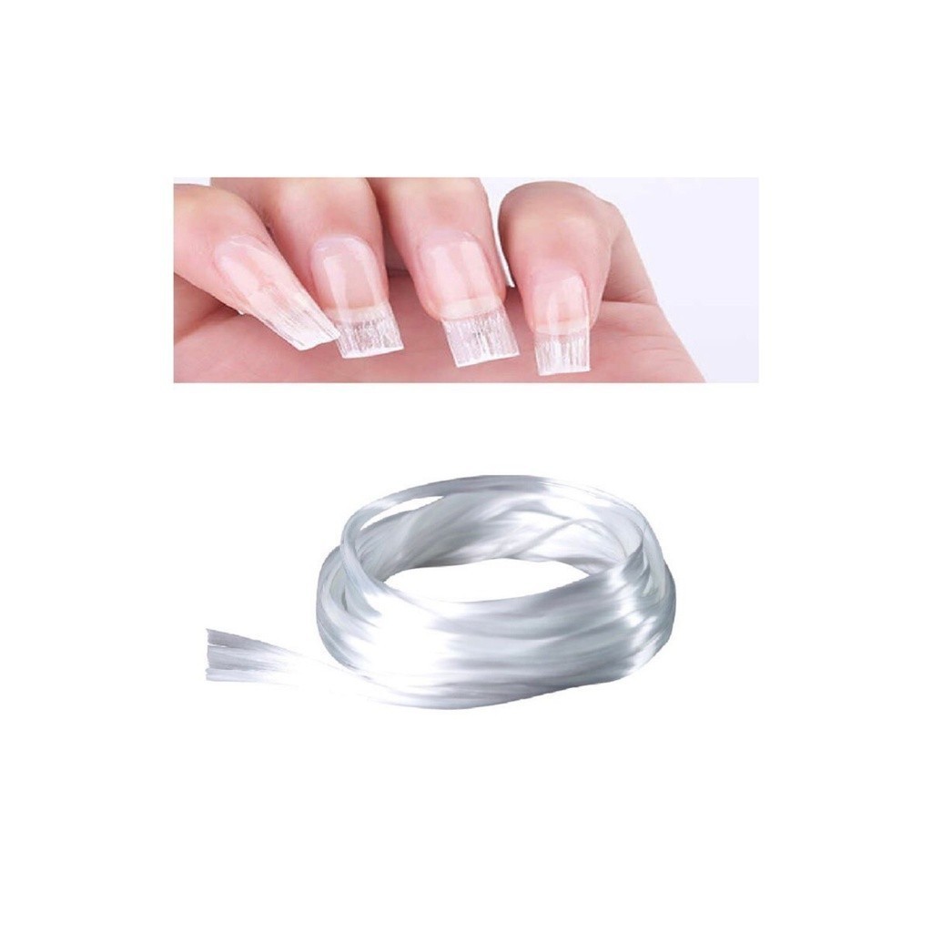Fibra De Vidro Fiberclean 1 Pct 1 Metro Fio A Fio Alongamento Unha Bess10 em Oferta na Shopee