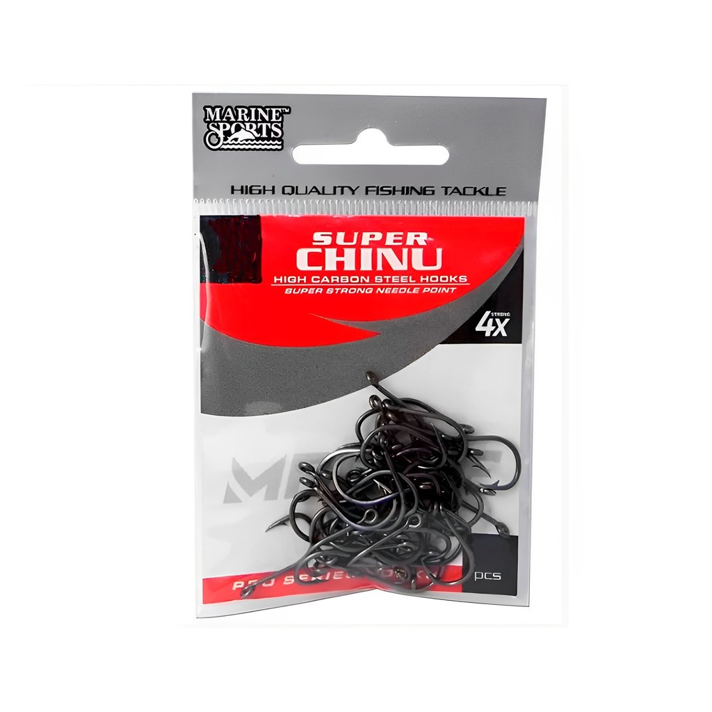 Anzol Super Chinu Strong BlackNickel  - Marine em Oferta na Shopee