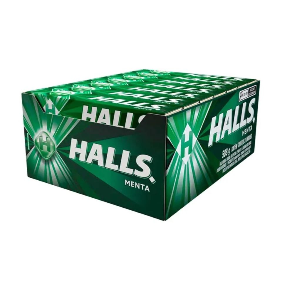 Drops Halls Menta Verde C/ 21uni 588g