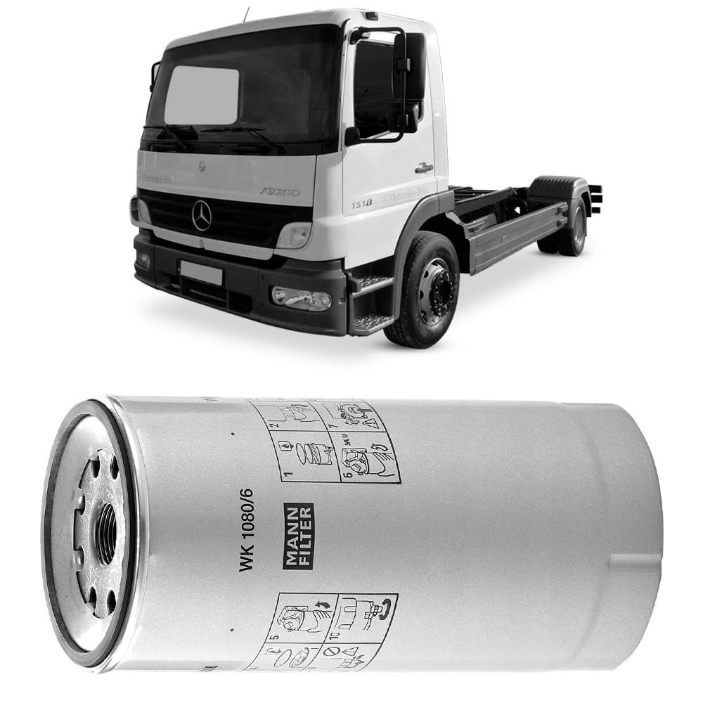 Filtro Combustível MB Atego Axor Scania G480 MANN-FILTER