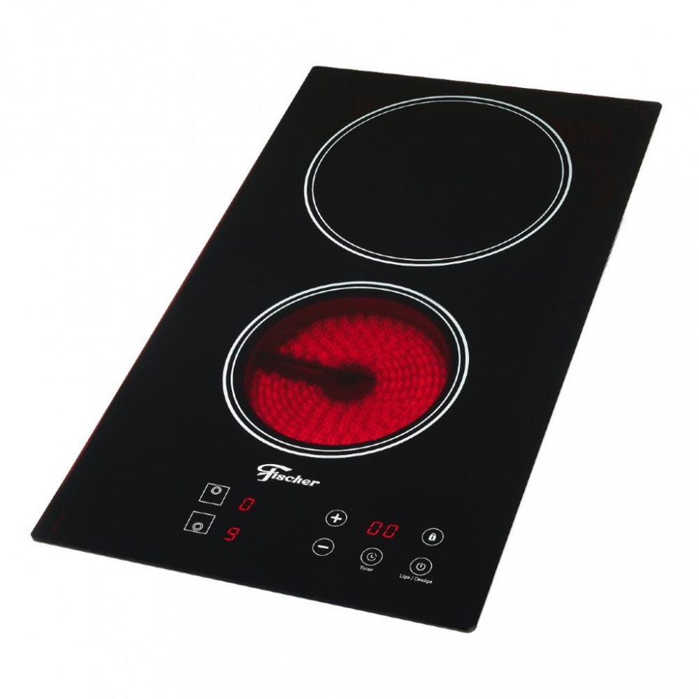 Cooktop Elétrico 2 Bocas Fischer Mesa Vitrocerâmica Touch · foto 2