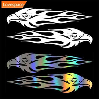 LS-STORE 2 Peças Adesivo Universal Para Carro À Prova D'água Chamas De Águia Decalques De Vinil Colorido/Preto/Branco T6Z1 em Oferta na Shopee