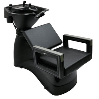 Lavatório Cuba Reclinável Para Salão Barbearia Dompel Preto em Oferta na Shopee