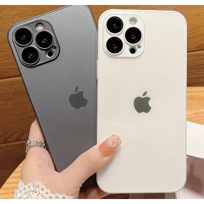 AG Fosco Borda Reta Capa Protetora Dura Para Iphone 14 15 13 12 16 Pro Max 15Plus 11 16Plus 13PRO 14Pro 15pro