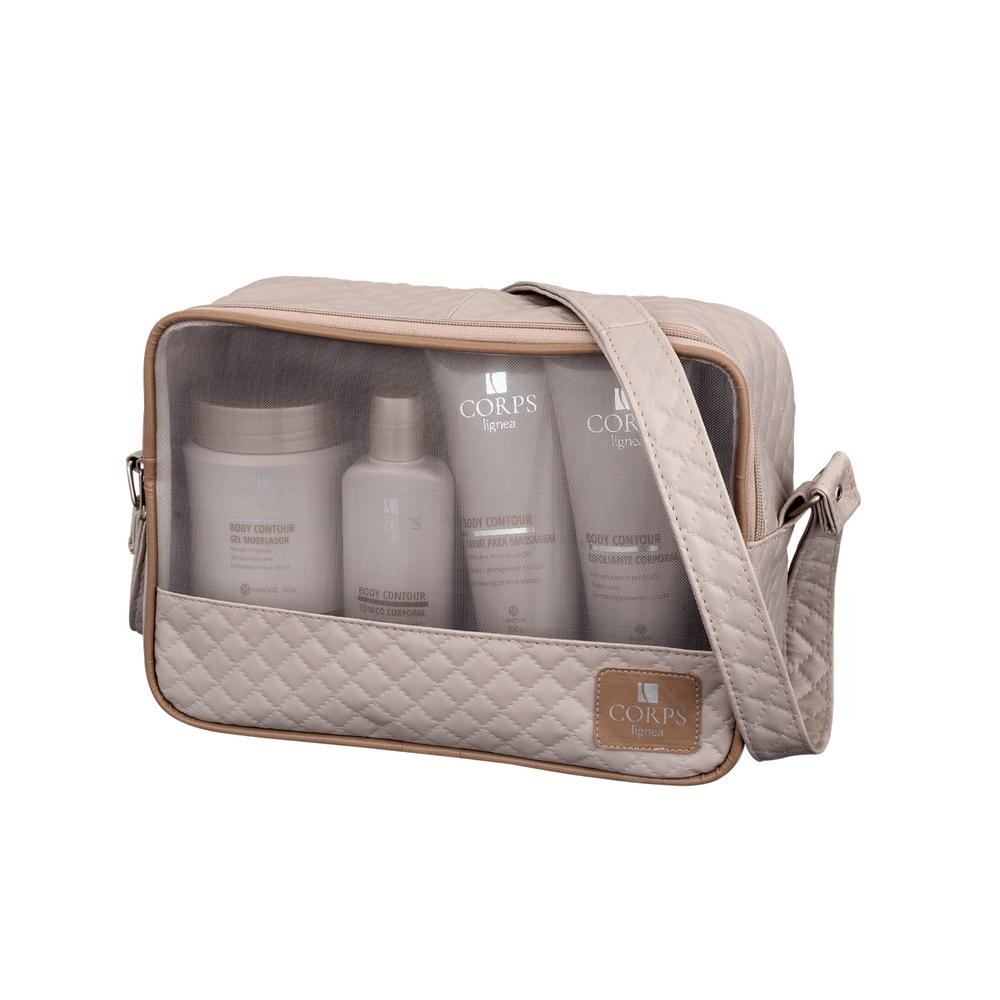 Bolsa Necessaire Corps Lígnea Compacta Hinode em Oferta na Shopee