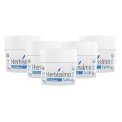 Kit Desodorante Creme Herbíssimo Talco 55gr (5 unidades)