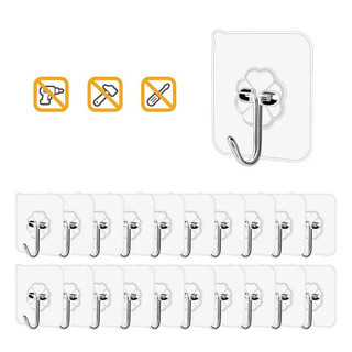 Kit 12/24/36 pçs Ganchos Adesivos Parede Multi Funcional Autocolante Casa Cozinha Quarto …