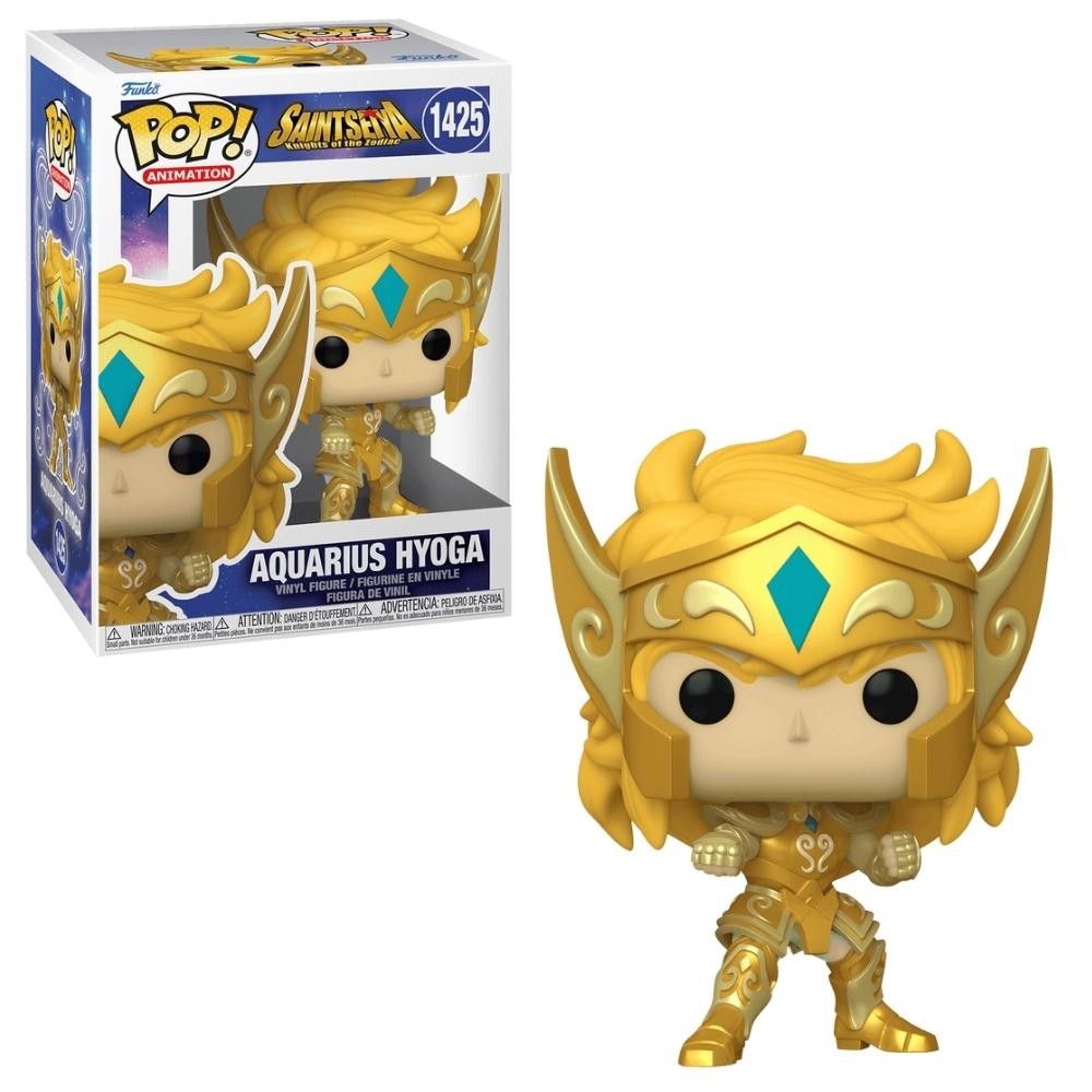 Boneco Funko Pop! Os Cavaleiros do Zodíaco Hyoga de Aquário - Hobbies & Collections