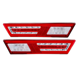 Par Lanterna Traseira Led Modulus Carreta Sequencial 12v 24v