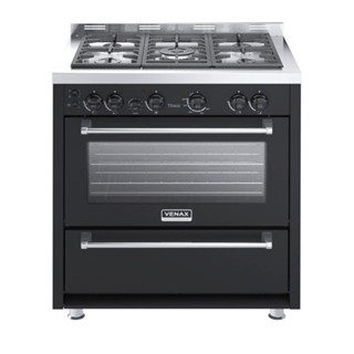 Fogão Venax Temis 5 Bocas a Gas Mesa de Inox Preto em Oferta na Shopee