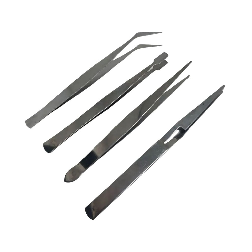 Kit Pinças com 4 peças Tweezer Set 