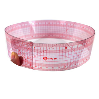 Régua Trident Quadriculada Flexível Para Costura Modelagem Patchwork 60cm TRQ-60 em Oferta na Shopee