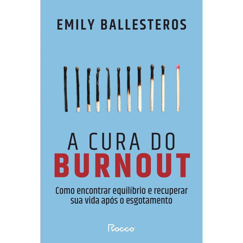 Capa do livro A cura do burnout
