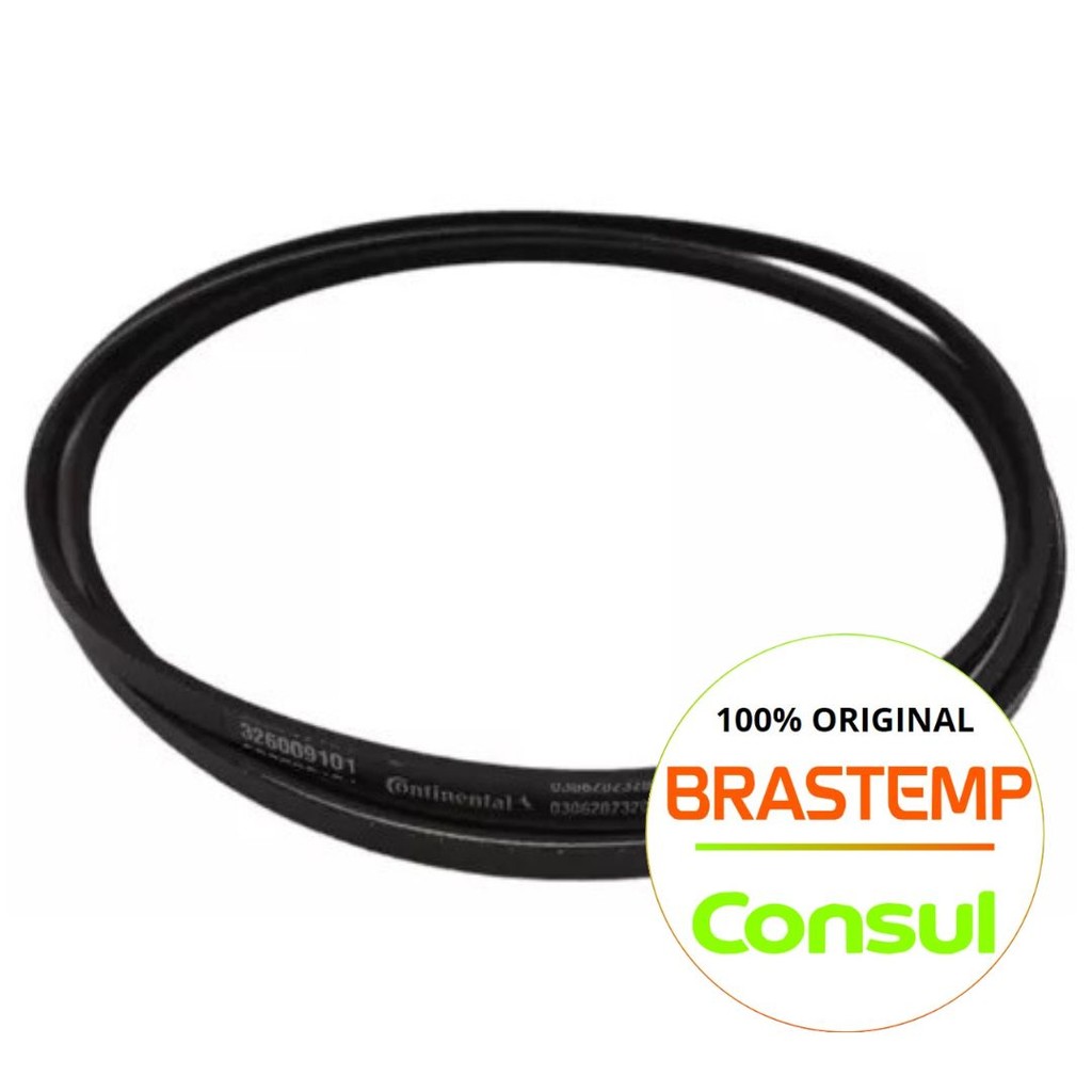 CORREIA POLIA V PARA SECADORA BRASTEMP ORIGINAL BSI-BSR-BSX - 326009101
