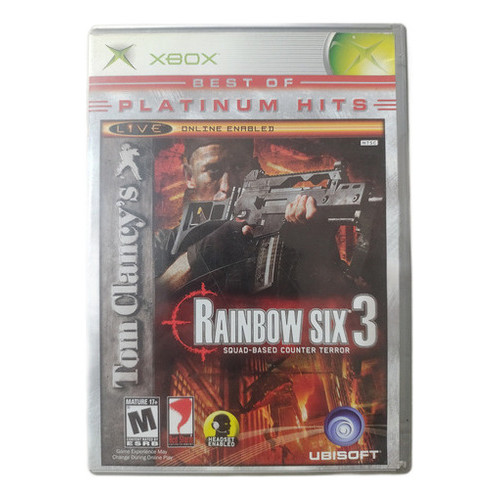 Rainbow Six 3 Tom Clancy's Xbox Classico Platinum Hits Compt