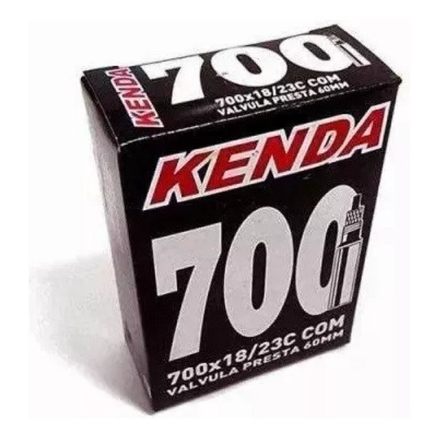 Detalhes do 2 - Camara De Ar Kenda Ciclismo Speed 700x18/23c Presta 48mm