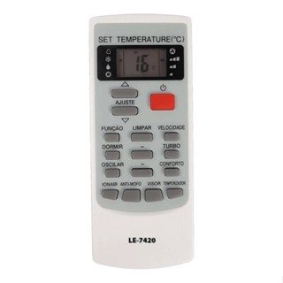 7420 Controle Remoto Ar Condicionado ELGIN SPLIT Ecoplus ykr-h/002e em Oferta na Shopee