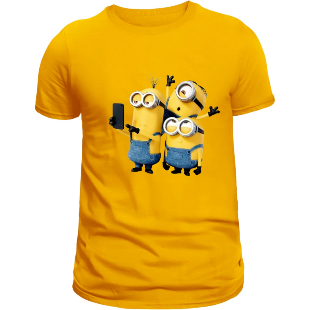 Camisetas Masculina Feminina Personalizadas Personagens Minions 100% algodão