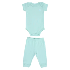Conjunto Bebê Kiko Baby Timeless Com Body Manga Curta