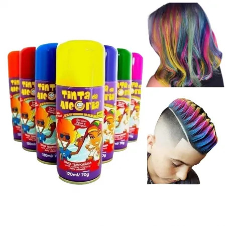 Spray Para Cabelos Tinta Dalegria 150ml