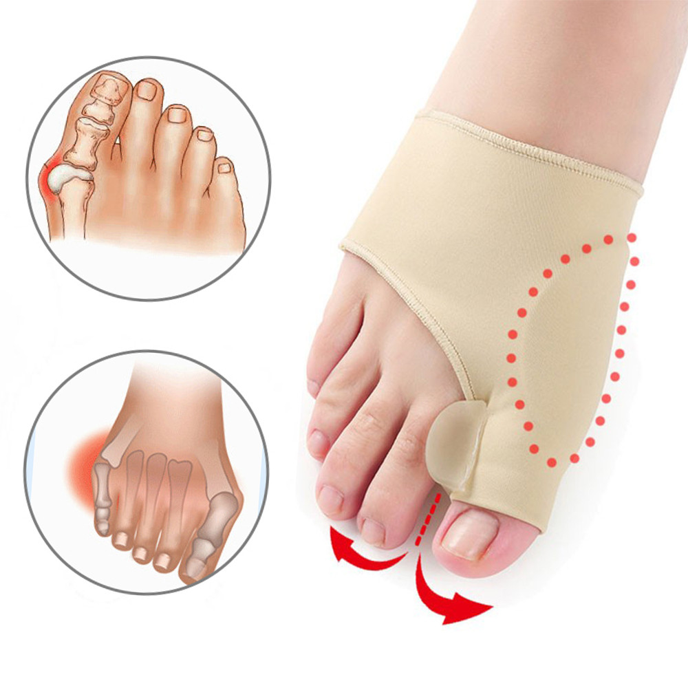 Suporte do Dedo do Pé 10x8,5cm Bola DEe Gel De Almofada De Pé Bem Estar Praticidade Polimida e Elastano Meias universal