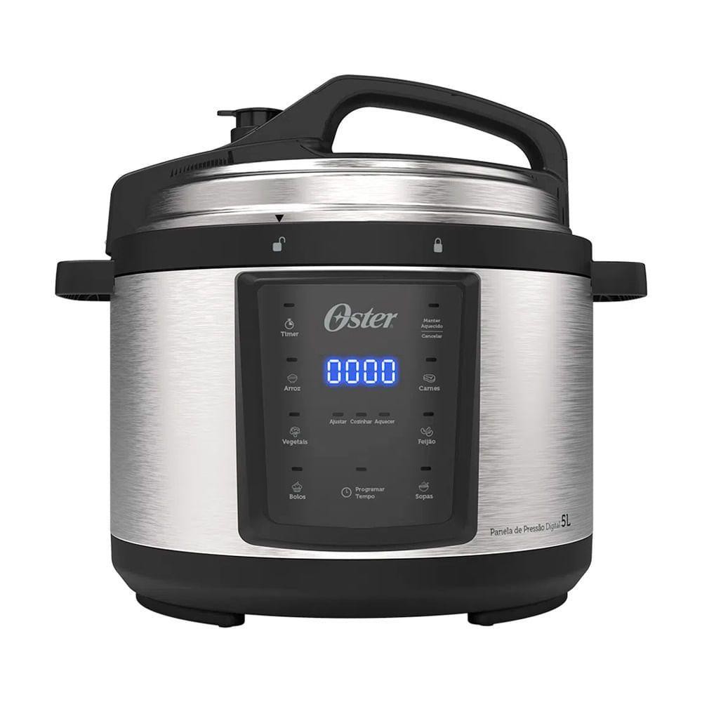 Panela De Pressão Elétrica Digital 5L Oster 220V