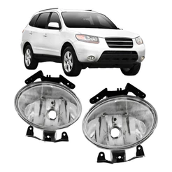 Par Farol Milha Auxiliar Hyundai Santa Fé 2007 2008 09 2010