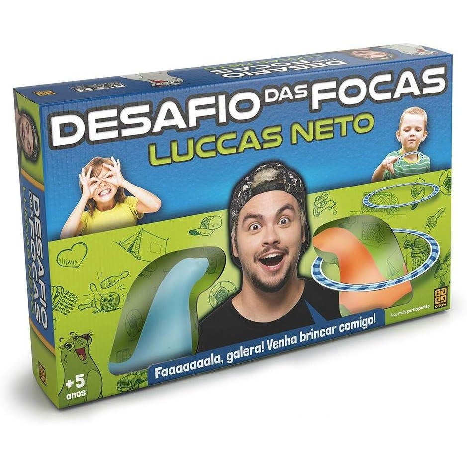 Jogo Desafio das Focas Luccas Neto - Grow