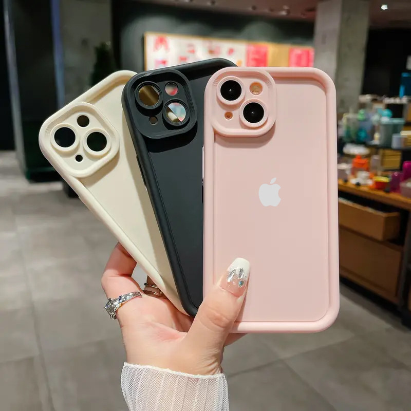 Capa de Celular luxo antiderrapante  para capinha iPhone 14 13 7 8 capinhas iphone 12 X XR XS 11 16 15 Pro Max Plus a em Oferta na Shopee