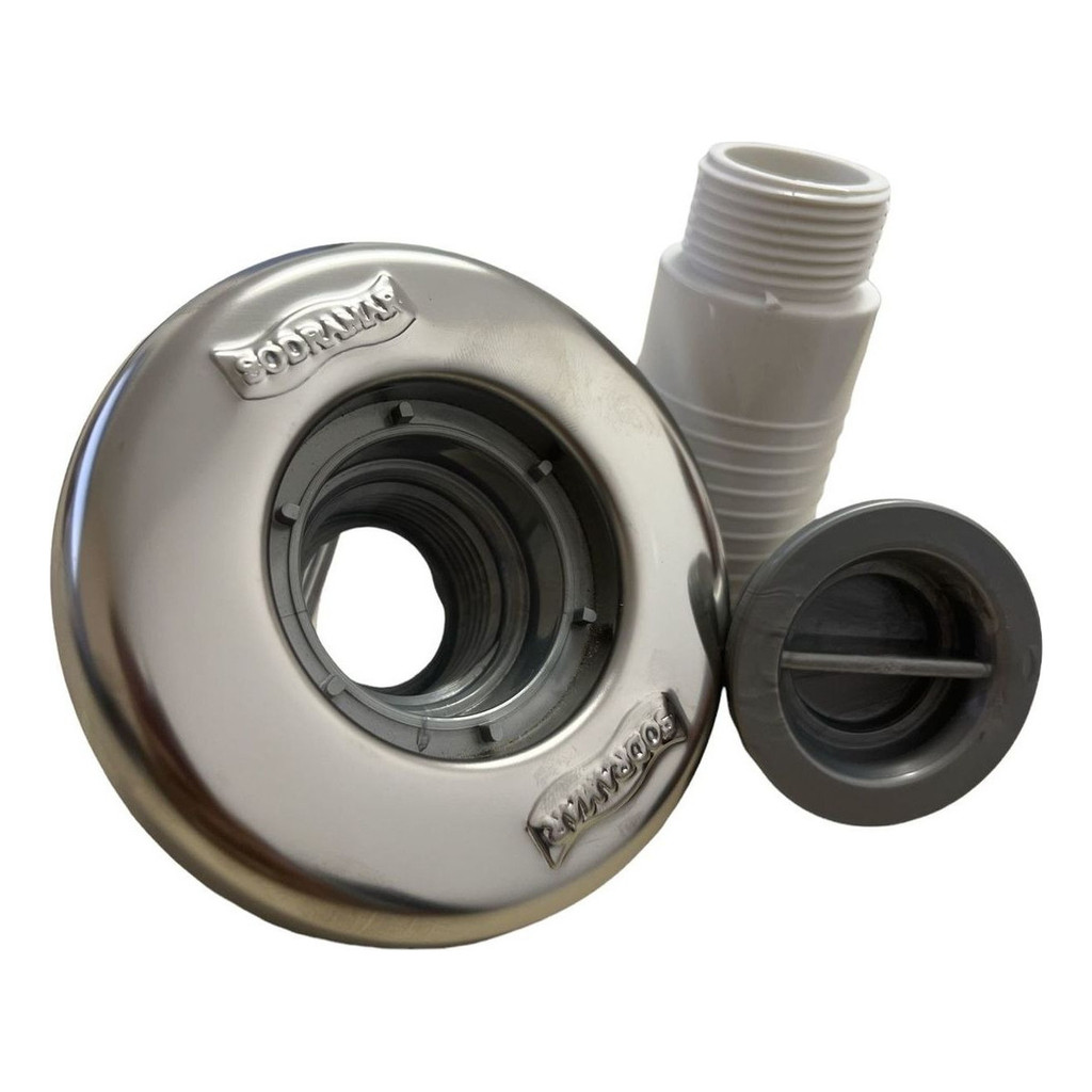 1 Dispositivo Aspiração Inox Sodramar 50mm Piscina Alvenaria em Oferta na Shopee