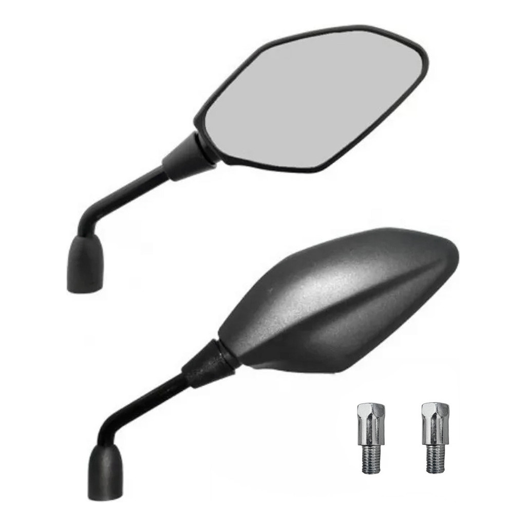 Par Retrovisor Mt 03 Mt03 Mt-03 Espelho Convexo Rosca Honda — imagem 2 de 2